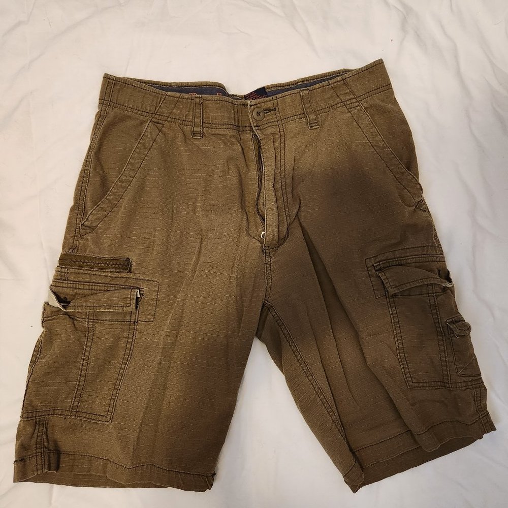 WearFirst WF-Free-Band Cargo Shorts Mens Sz 36